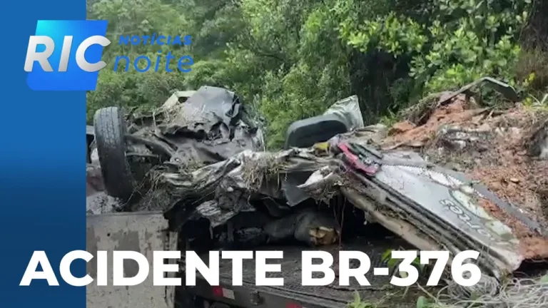 Acidente BR-376: polícia investiga a tragédia que deixou 9 mortos e 2 feridos