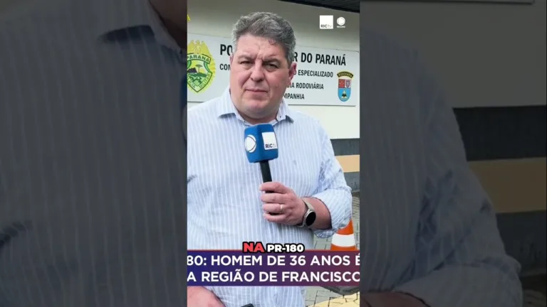 Morte na PR-180: homem de 36 anos é vítima de acidente na região de Francisco Beltrão