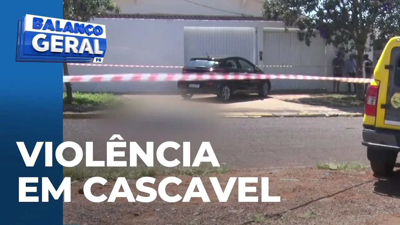 Tiros no bairro Cataratas em Cascavel deixam um morto e outro ferido