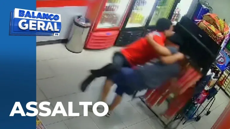 Funcionário de posto reage a assalto duas vezes; suspeito estaria com seis comparsas