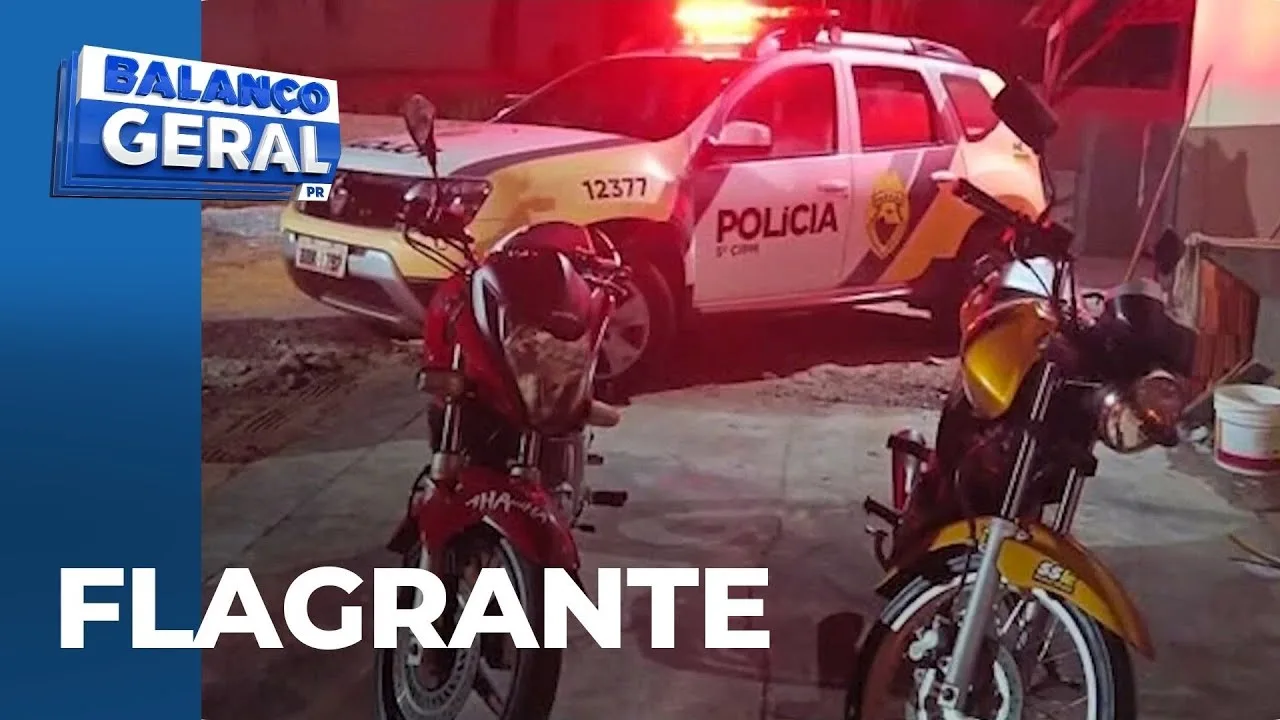 Polícia Militar flagra jovens sem CNH, praticando racha e empinando moto