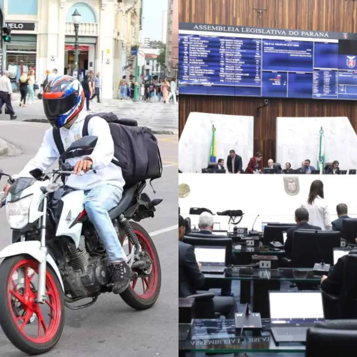 Isenção de IPVA para motos de até 170cc é aprovada na Assembleia Legislativa do PR