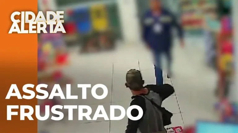 Ladrão tenta assaltar posto pela segunda vez, porém, é dominado pelos funcionários