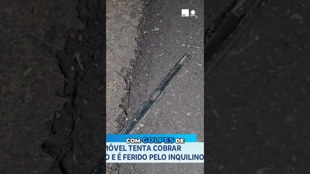 Proprietário de imóvel tenta cobrar aluguel atrasado e é ferido pelo inquilino com barra de ferro