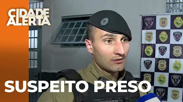 Polícia prende suspeito com drogas