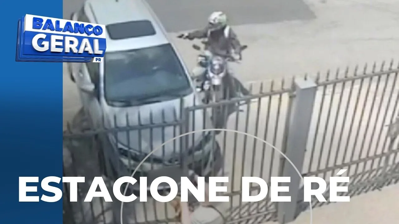 Estacione de ré: bandidos aproveitam momento em que motoristas estacionam em garagens