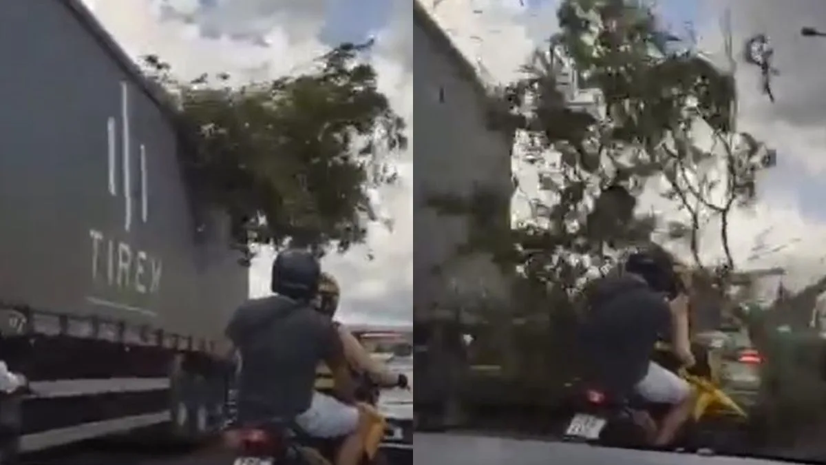 Apesar do incidente ninguém se feriu