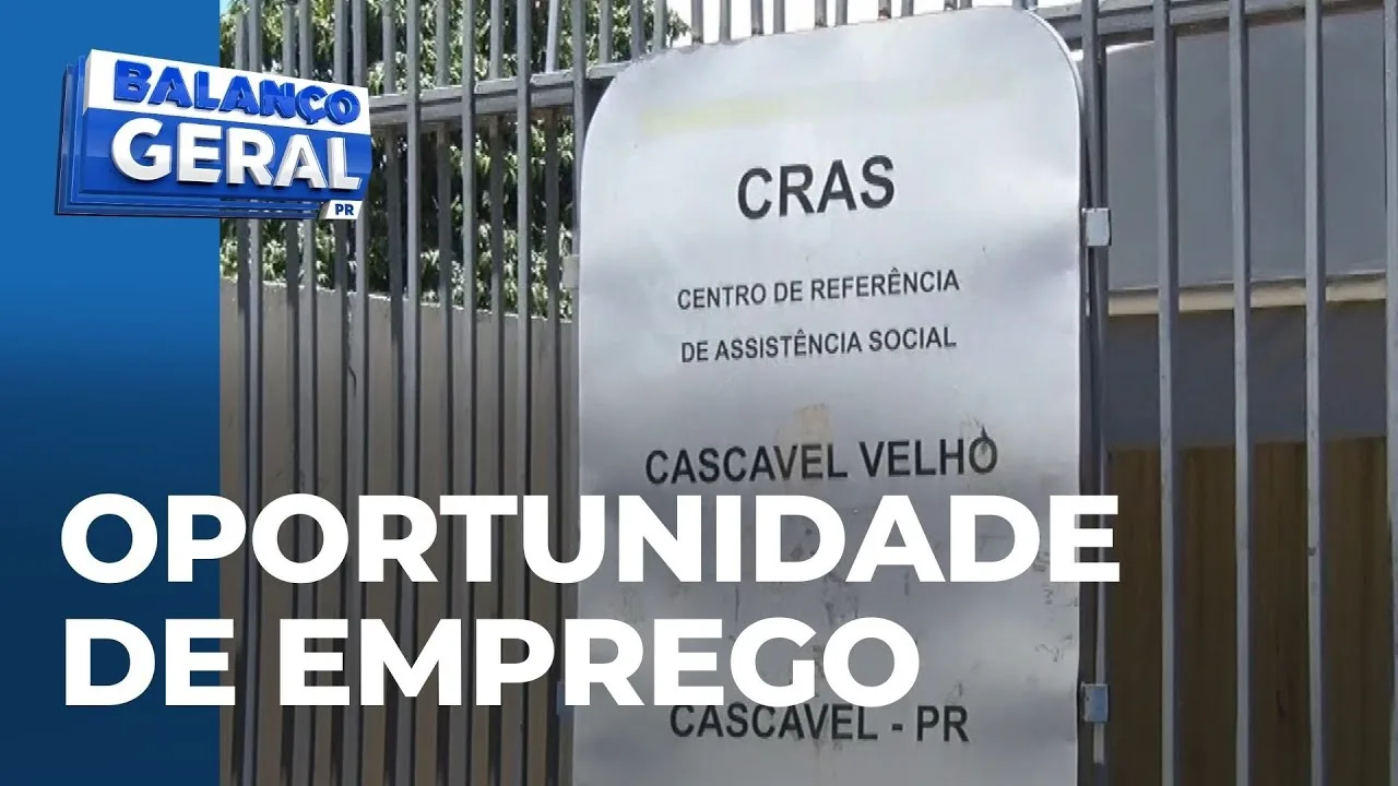 Agência do trabalhador oferece vagas nos CRAS de Cascavel