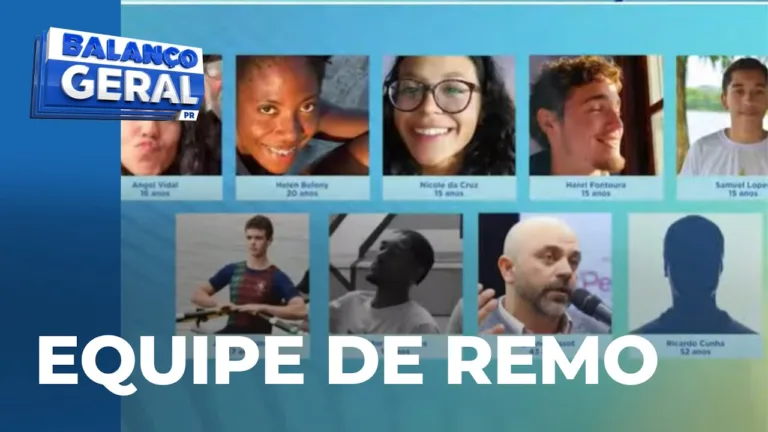 Acidente com van de equipe de remo mata 9 pessoas em Guaratuba