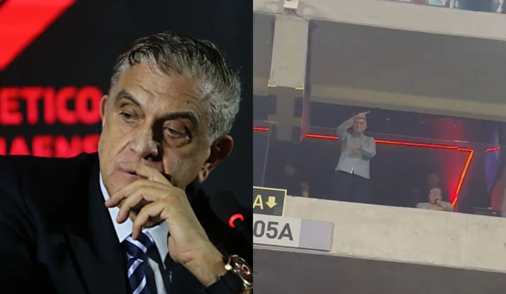 Petraglia se envolve em discussão com torcedores