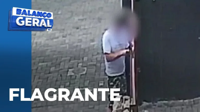 Homem, flagrado injetando cola em fechadoras de bares, também joga flechas pela janela do prédio
