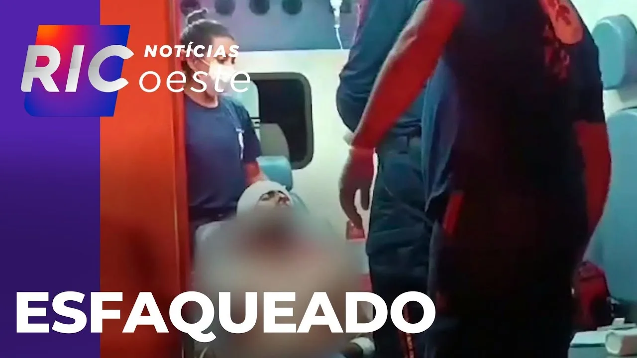 Em Foz do Iguaçu, homem é esfaqueado em praça por não pagar dívida de 60 reais