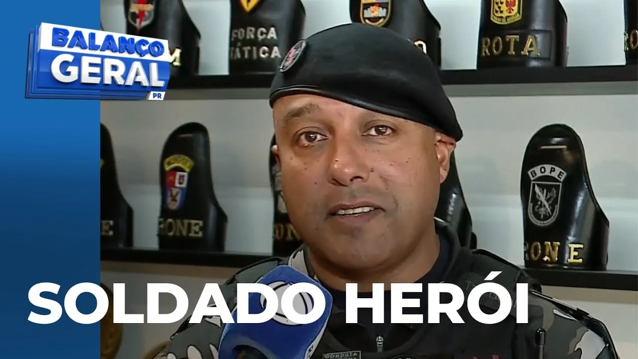 Policial militar de férias salva menino que se afogava na praia central de Guaratuba