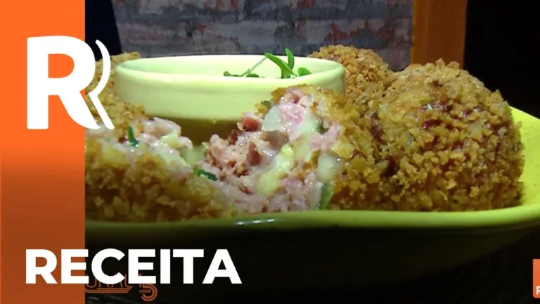 Aprenda a receita do bolinho de linguiça com banana