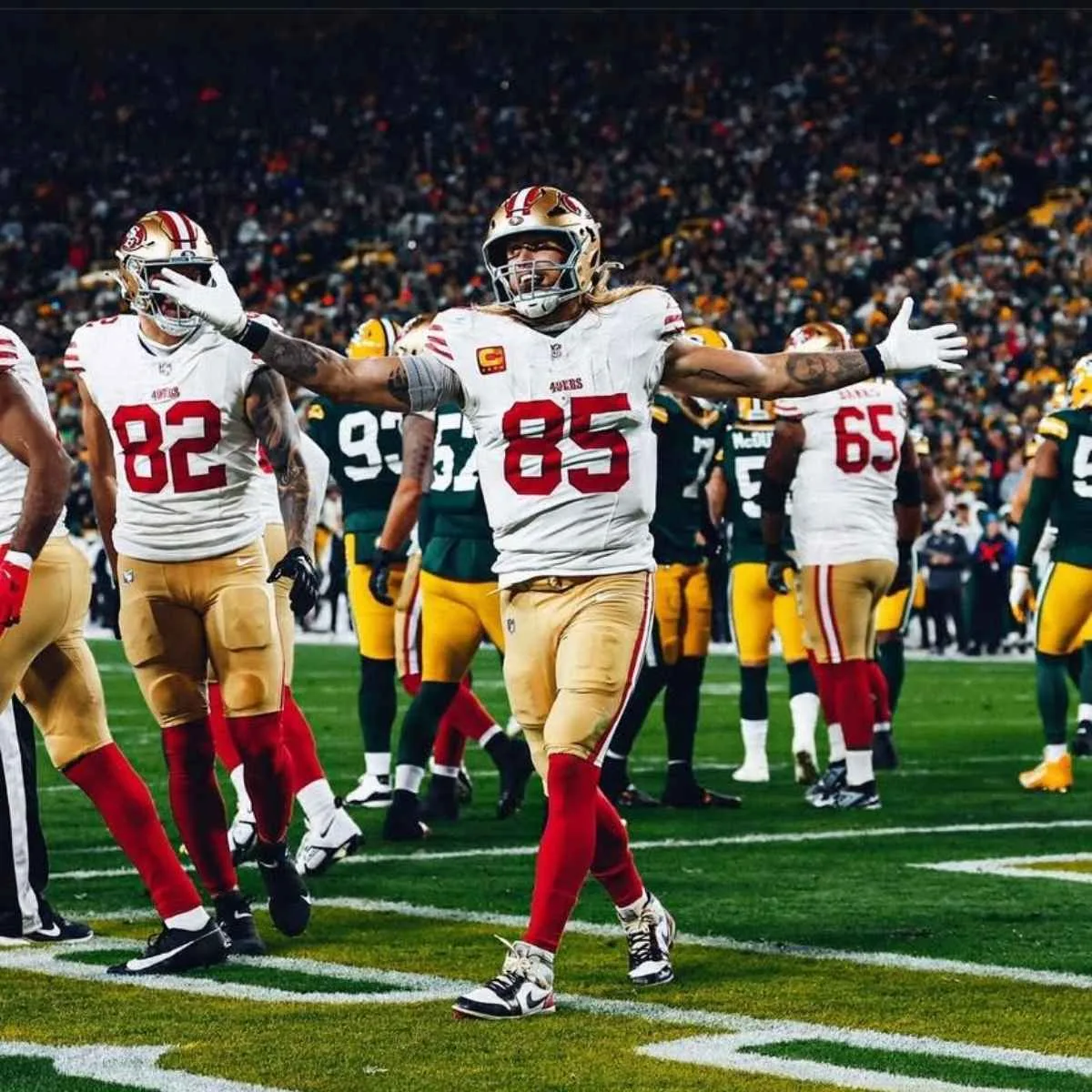 O San Francisco 49ers enfrenta o Buffalo Bills na noite de domingo (Foto: Instagram/49ers)