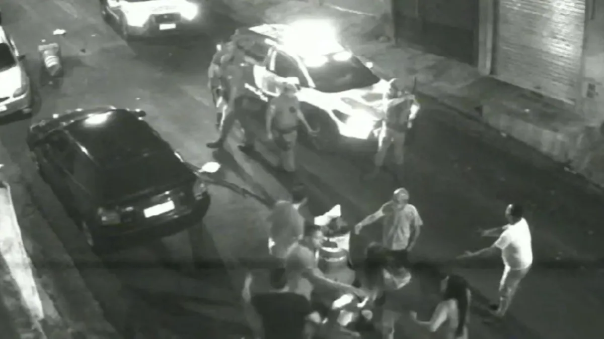 O jovem está no hospital