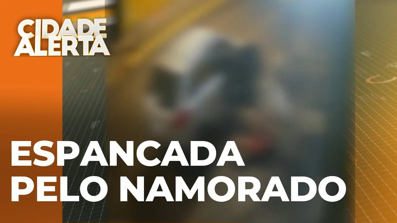 Câmeras flagram homem batendo e arrastando mulher pelo cabelo