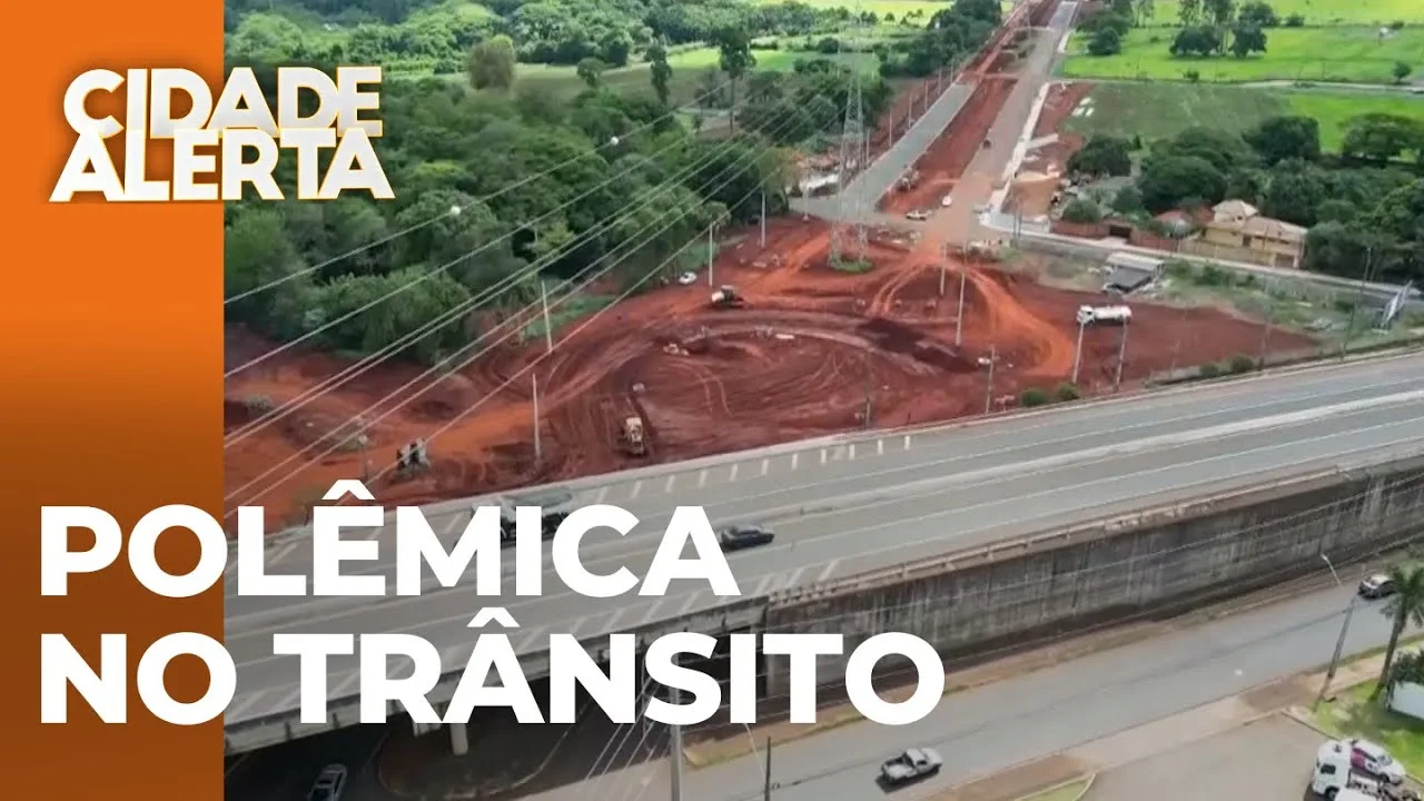 Nova avenida vai receber o famoso "oitão", rotatória dupla
