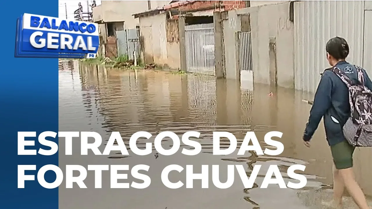 Moradores estão ilhados em São José dos Pinhais