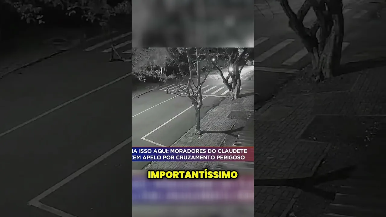 Cruzamento perigoso: acidentes são constantes no bairro Claudete