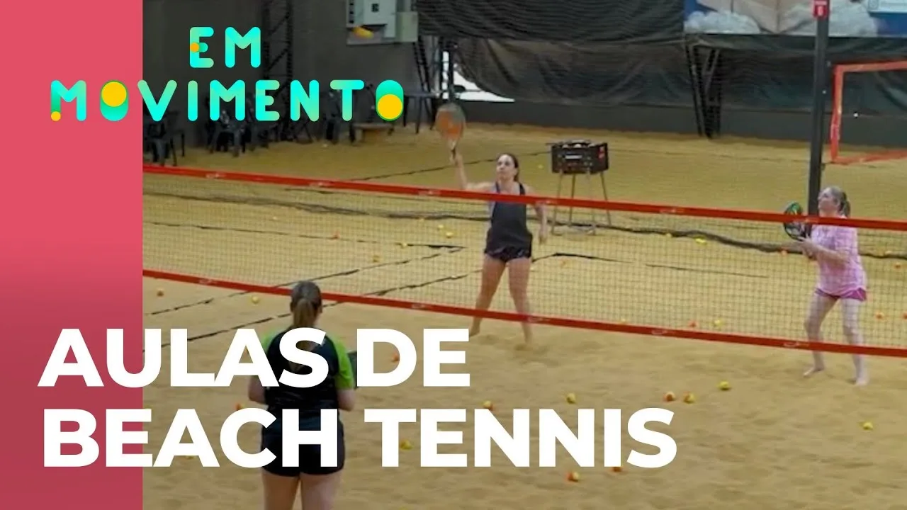 Quer aprender Beach Tennis? Arena Match Point tem aulas do básico ao avançado