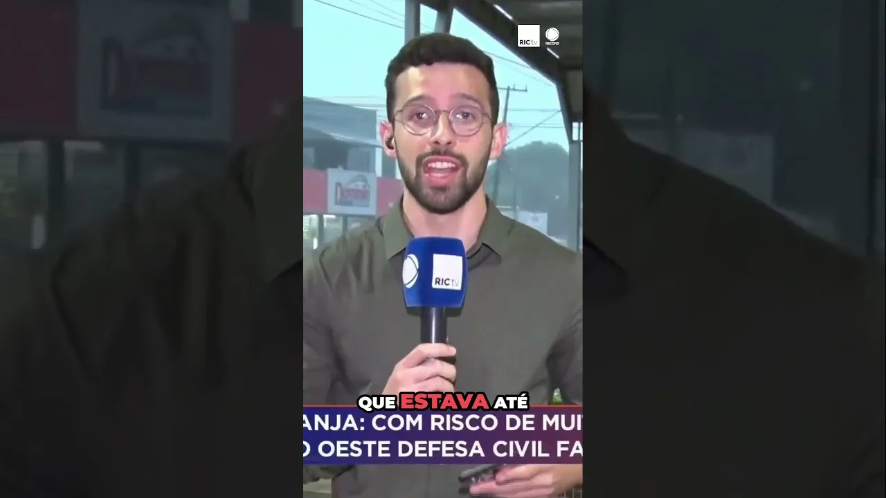 Tempestade: com risco de temporal para região oeste, defesa civil faz alerta laranja