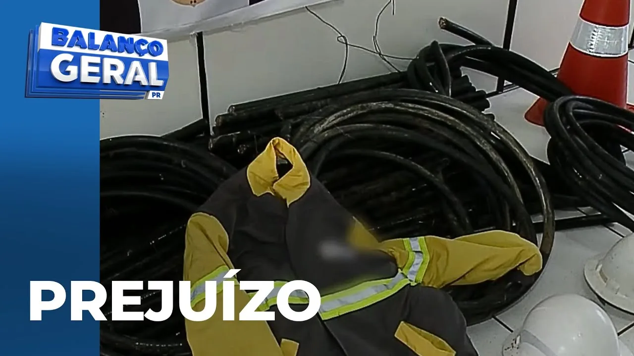 Funcionários de operadora furtam cabos no Água Verde e prejudicam servições em hospitais