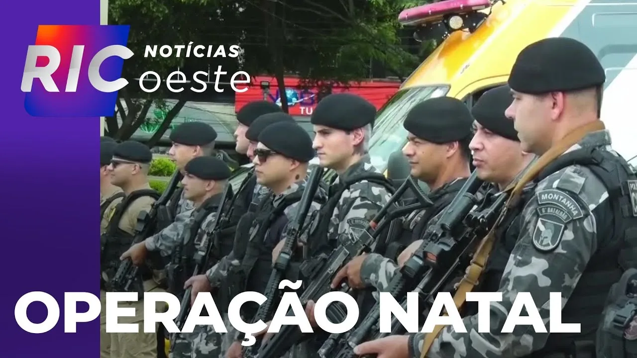 Operação Natal: por mais segurança, Polícia Militar intensifica trabalhos em Cascavel