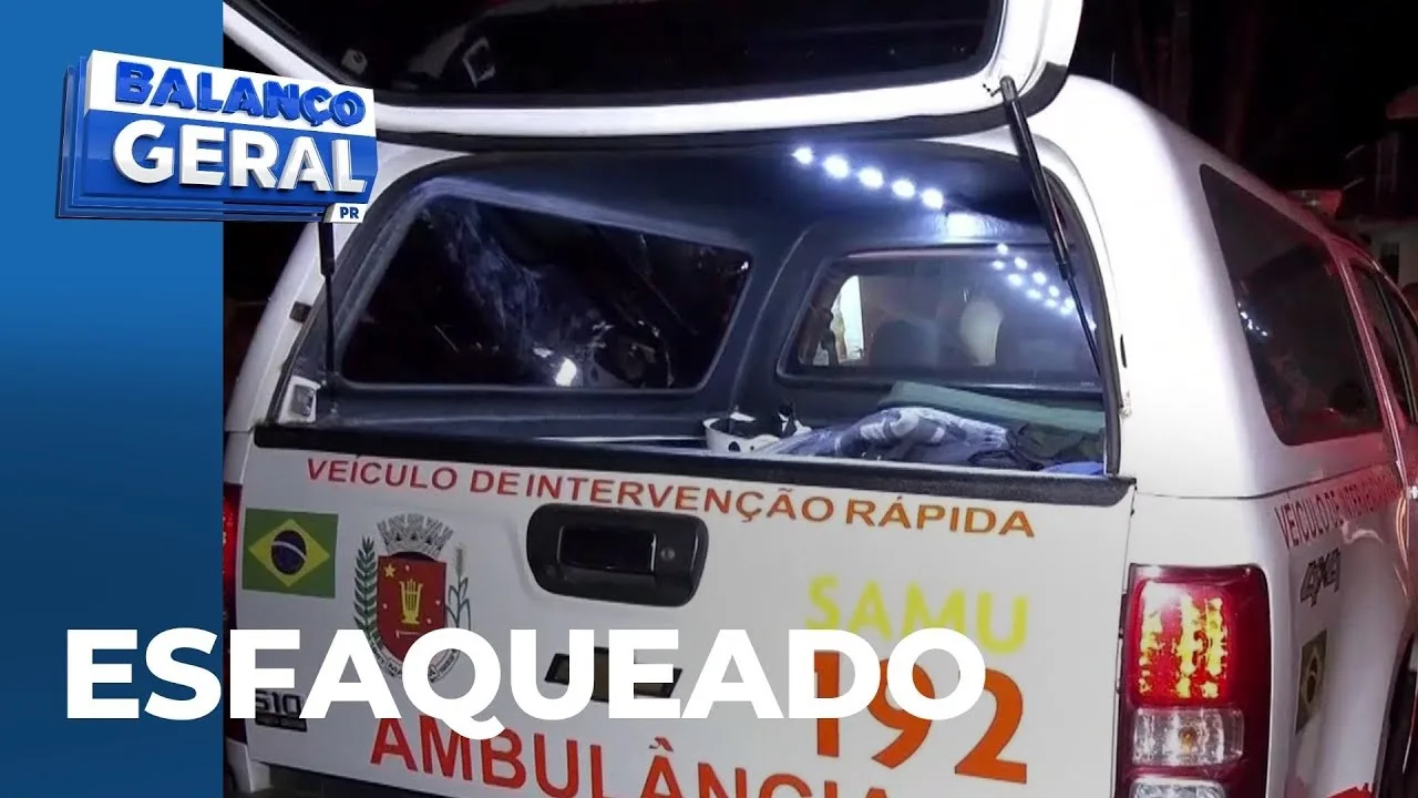 Rapaz sai de casa para ir ao mercado e é encontrado esfaqueado em Maringá