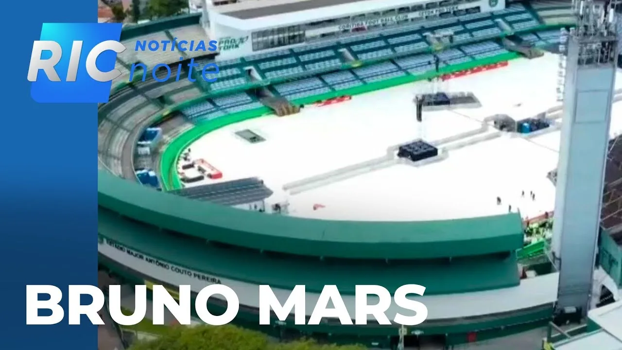 Bruno Mars faz seu primeiro show em Curitiba; veja a movimentação do trânsito nas ruas