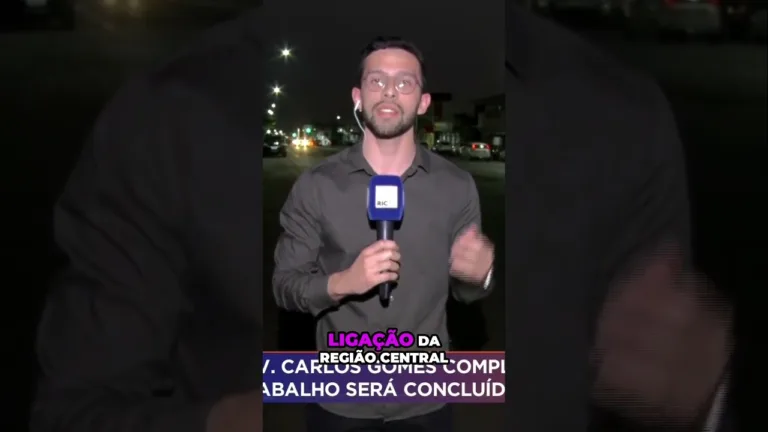 Obras da Avenida Carlos Gomes completam um ano e 90% do trabalho será concluído em 2024