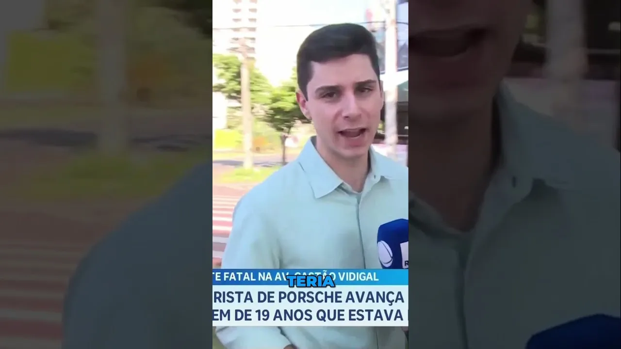 Jovem de 19 anos morre após Porsche avançar o sinal e colidir com moto; vítima estava na garupa