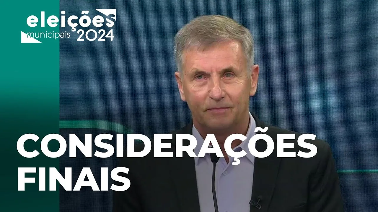 Luizão Goulart (SD), considerações finais do debate na RICtv