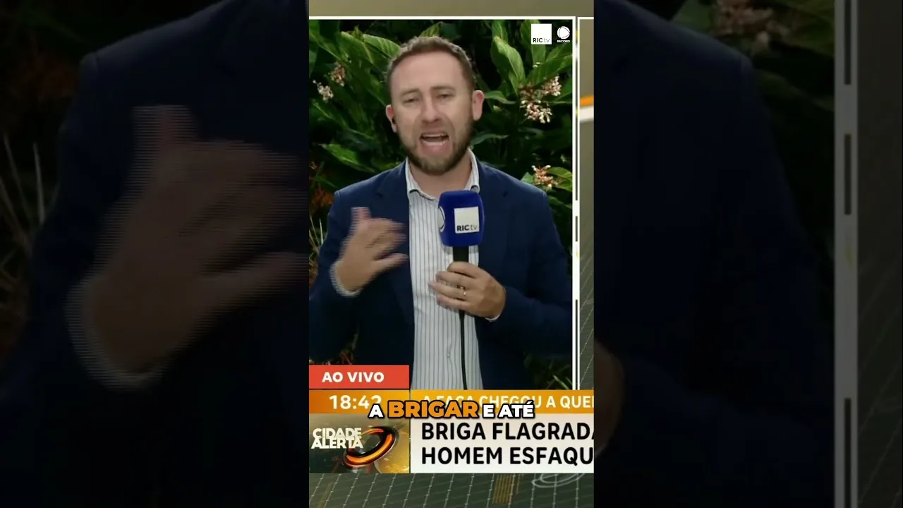 Briga por ciúmes: jovem esfaqueia ex-namorado da mulher, no meio da rua, em Curitiba