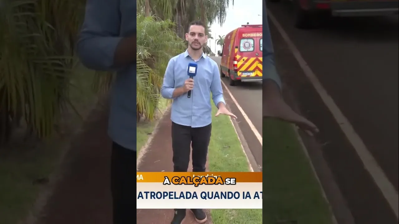 Mulher é atropela quando ia atravessar a rua
