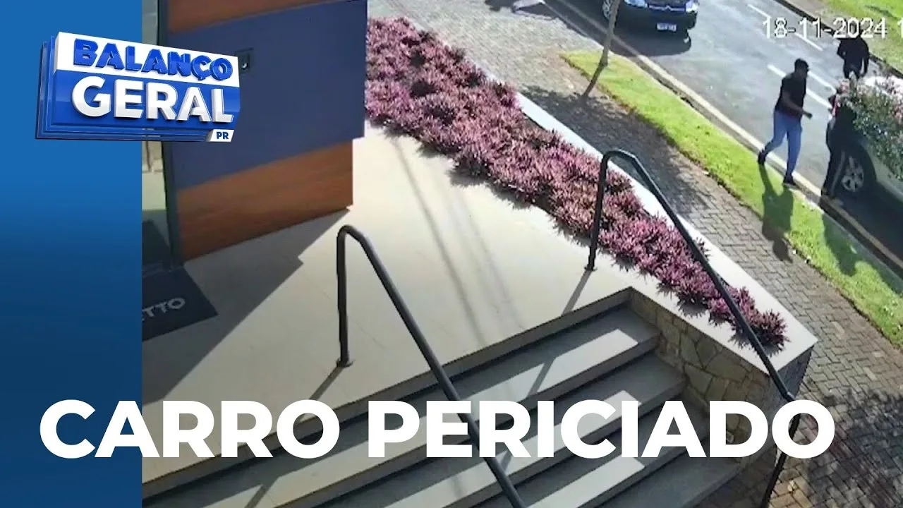 Perícia analisa carro utilizado em roubo e encontrado em motel