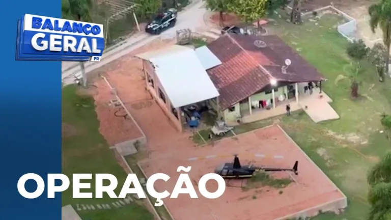 Polícia faz operação contra grupo que distribuía drogas com aeronaves
