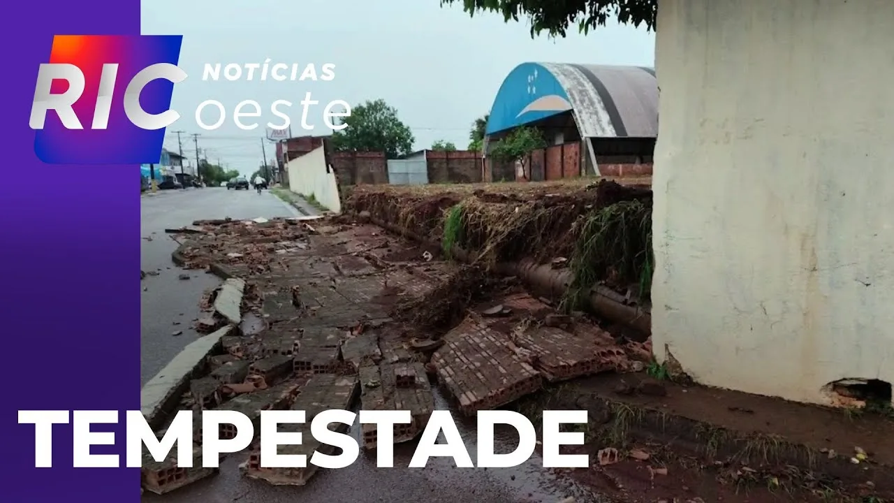 Tempestade: com o excesso de chuva, defesa civil de Cascavel realiza vários atendimentos