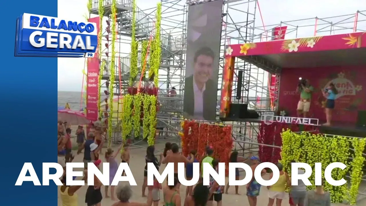 Arena Mundo RIC traz atrações para você aproveitar a partir de hoje, das 9h às 19h, na Praia Brava