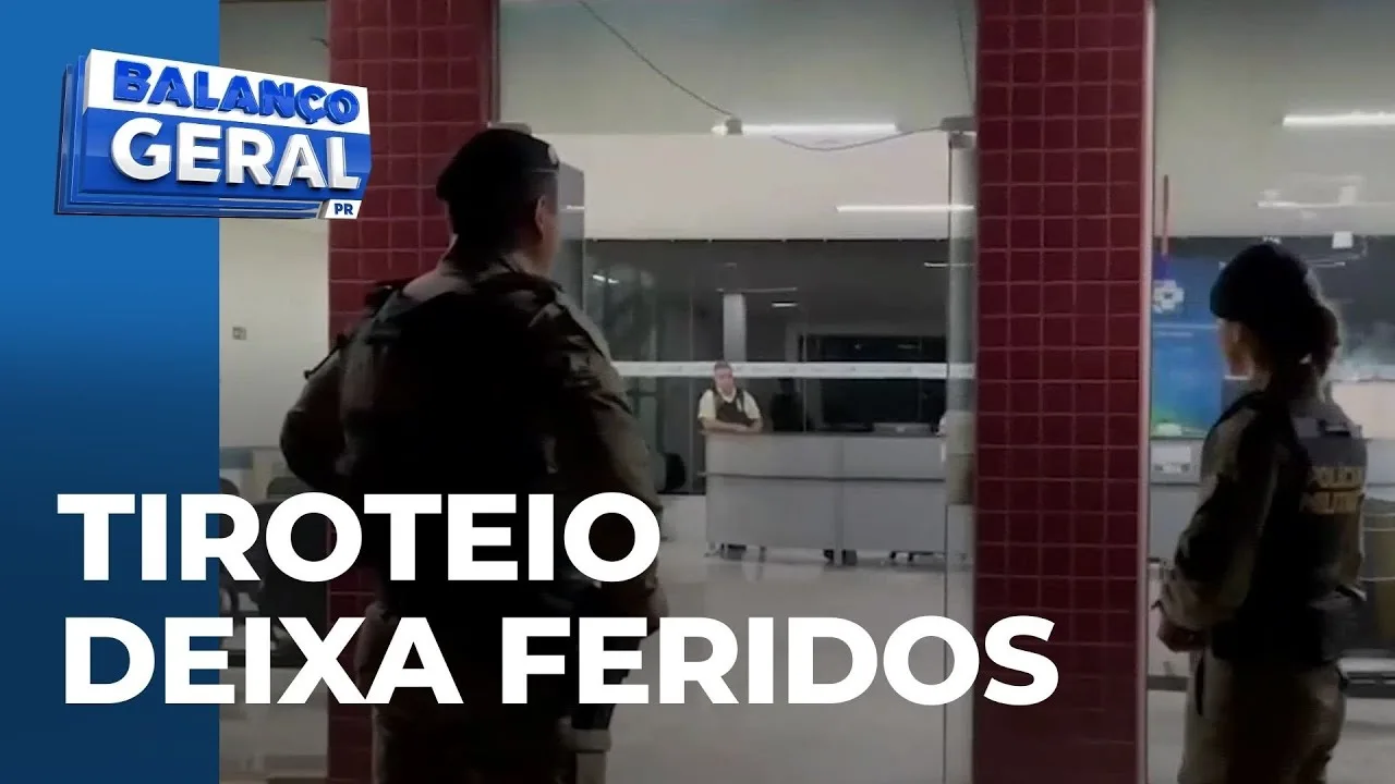 Tiroteio no centro de Francisco Beltrão deixa três adultos e uma criança feridos