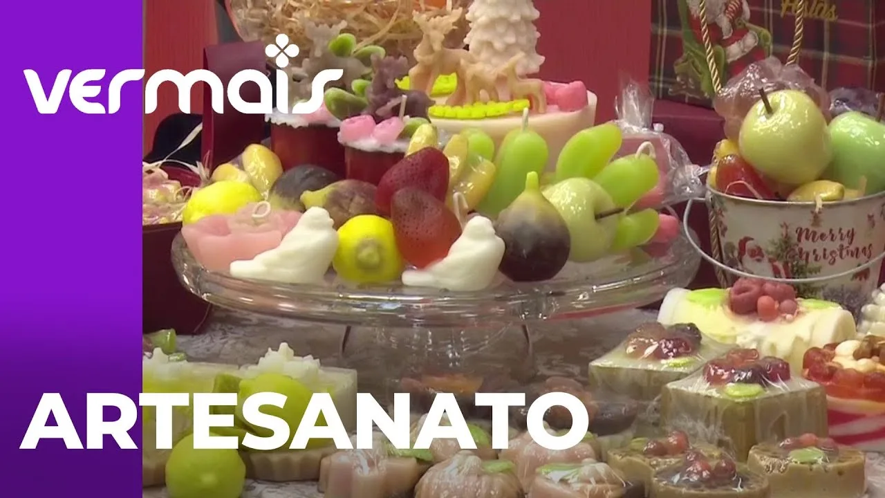 O presente perfeito: sabonetes artesanais imitam frutas natalinas