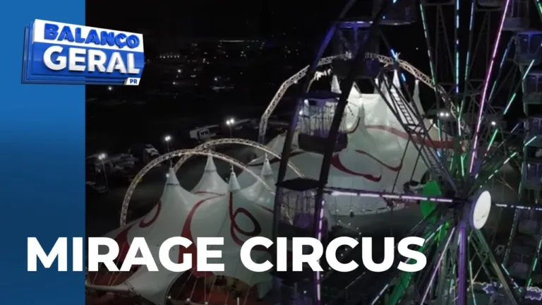 MIRAGE CIRCUS: Roda gigante de 40 metros, atrações clássicas e estrutura de primeiro mundo