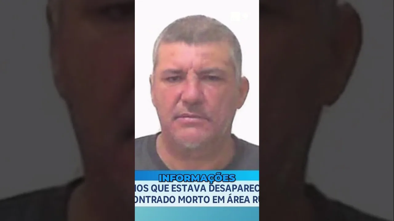 Homem é encontrado morto em área rural; vítima estava desaparecida