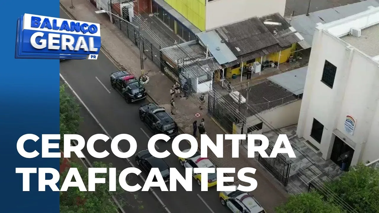 Operação da PM no centro fecha o cerco contra traficantes
