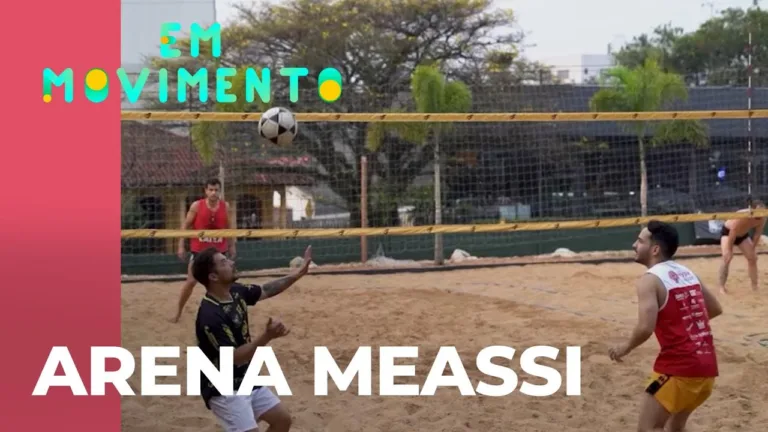 Exclusivo para futevôlei: Arena Meassi é o destino ideal para jogar, aprender e competir