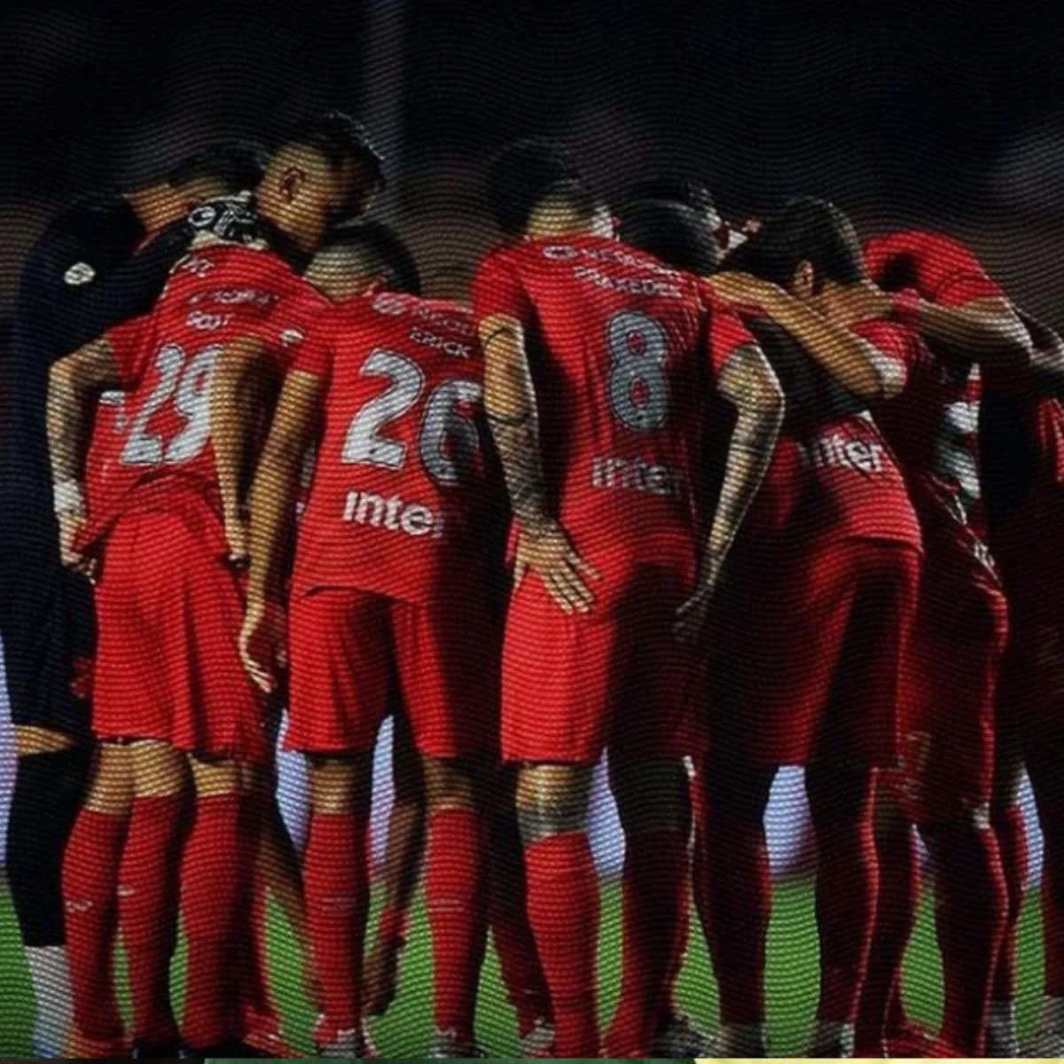 Jogadores do Athletico