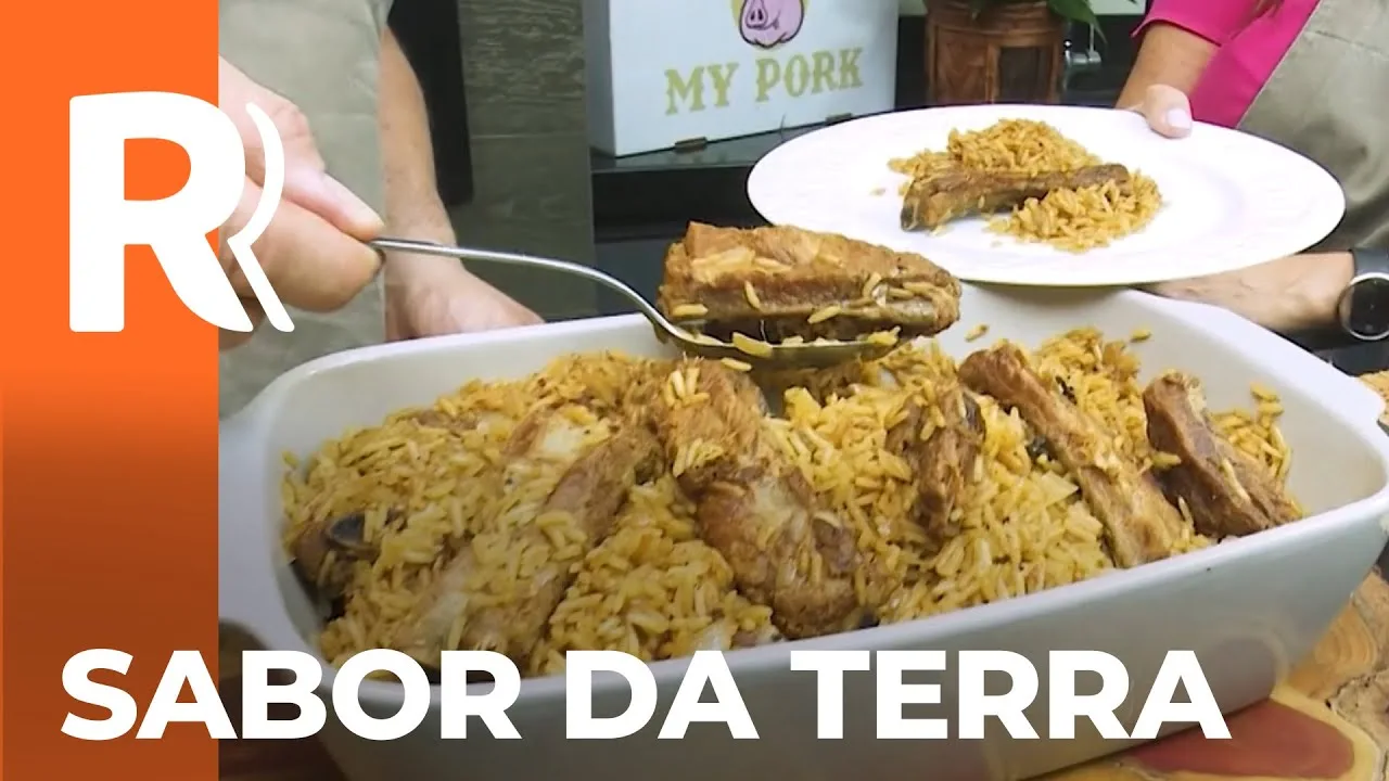 Aprenda a fazer costelinha suína com arroz