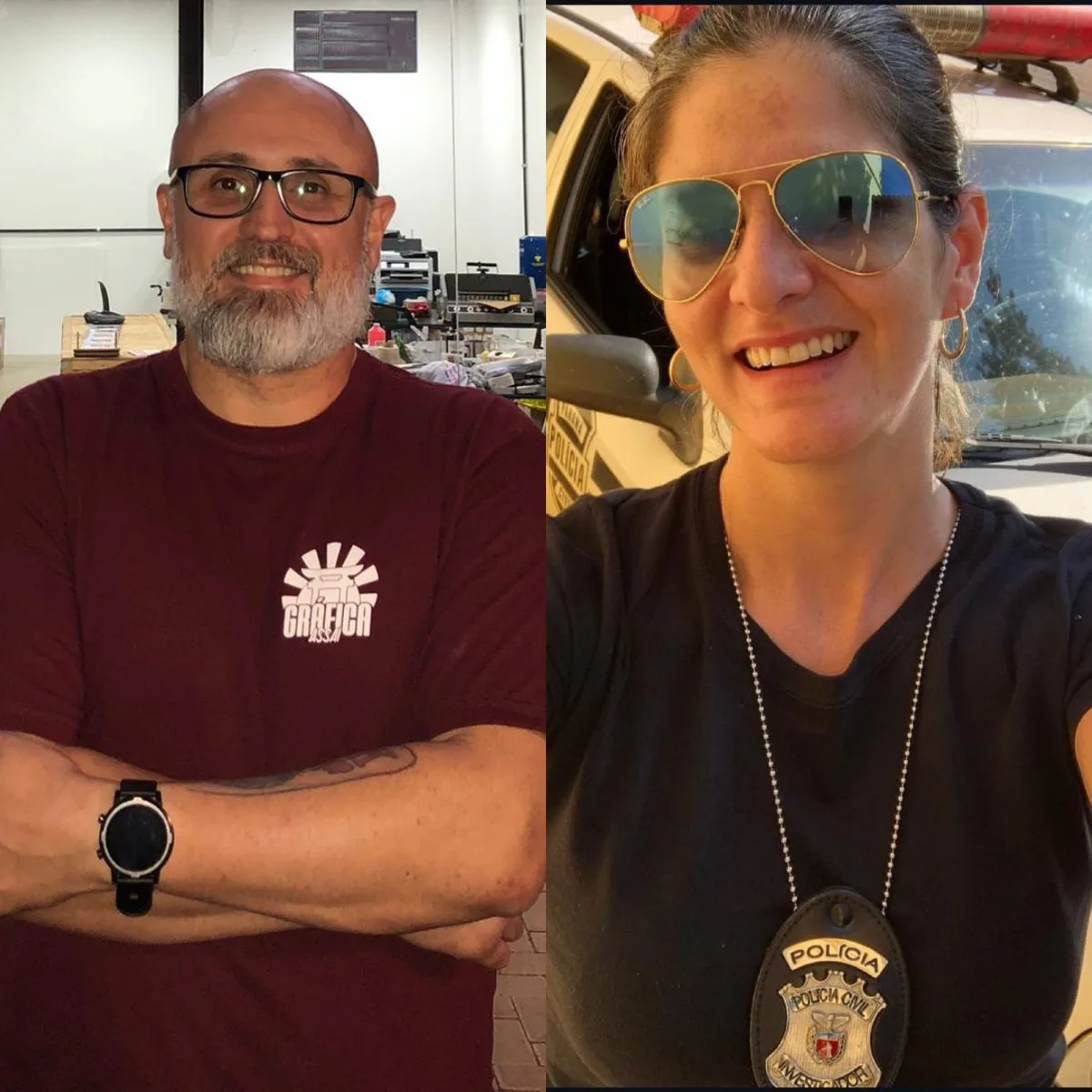 Policial e marido mortos em acidente no PR são homenageados: “Vão fazer falta”