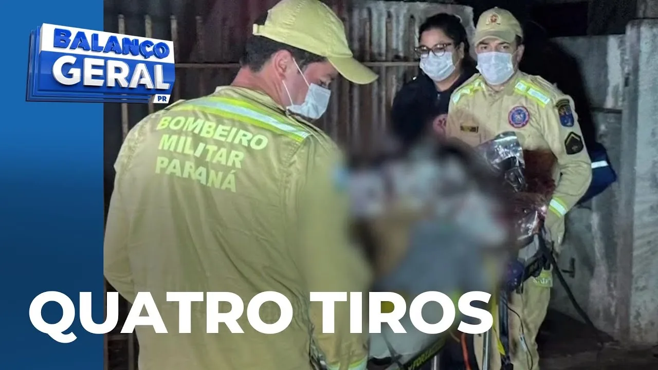 Jovem de 18 anos é baleado com 4 tiros, na frente de casa; crime aconteceu em Sarandi