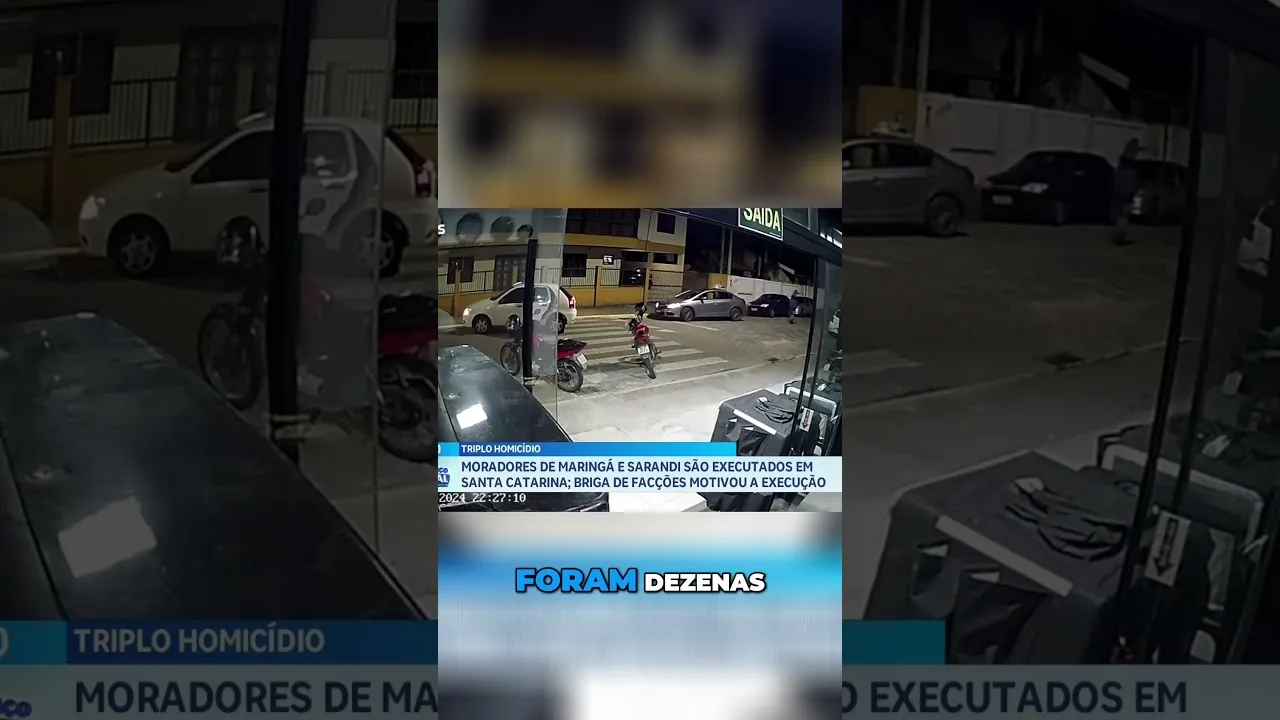 Triplo homicídio: moradores de Maringá e Sarandi são executados